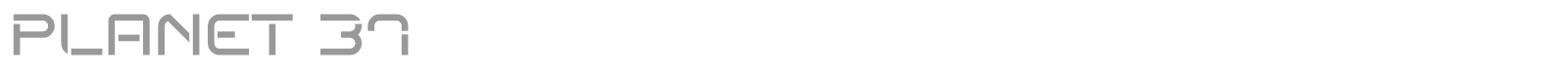 Planet 37 font preview